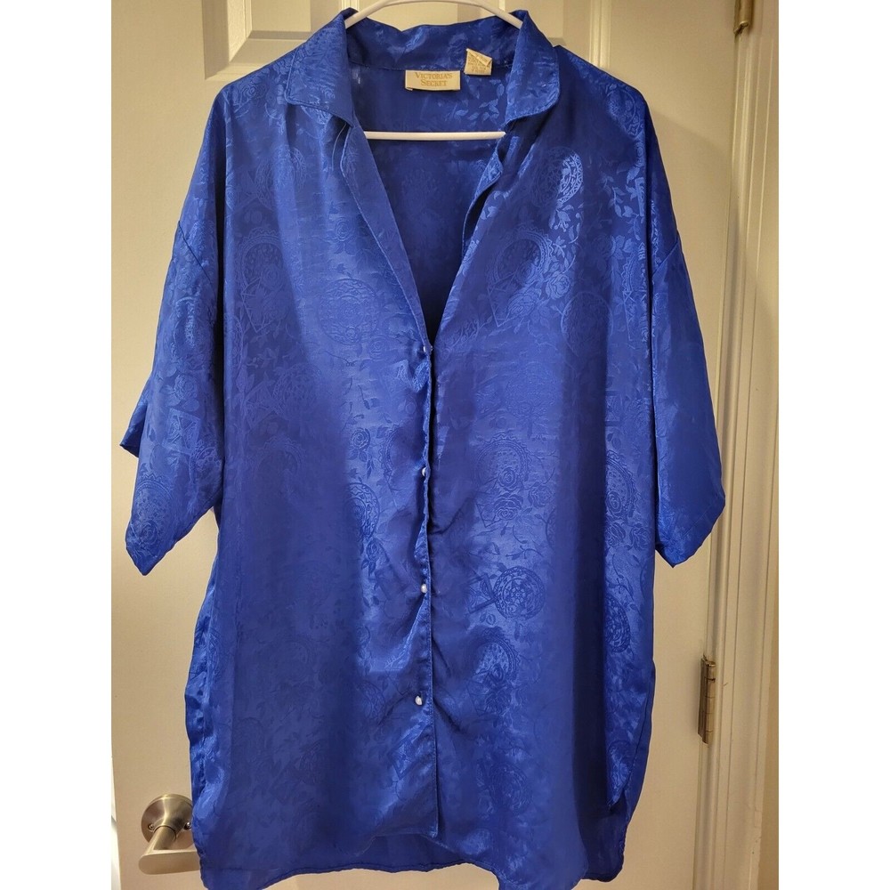 Vintage Victoria Secret Satin Sleep Shirt